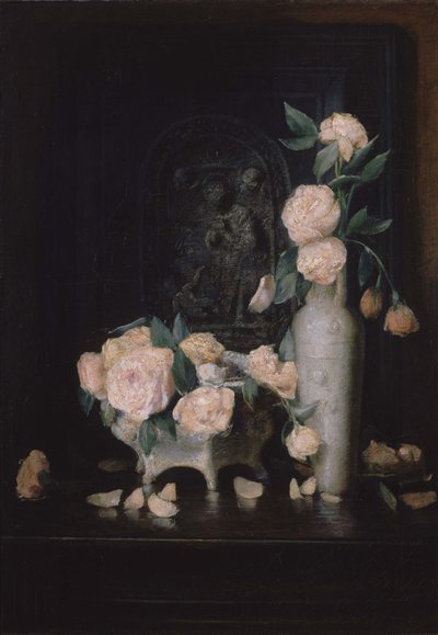 Roses by Julian Alden Weir